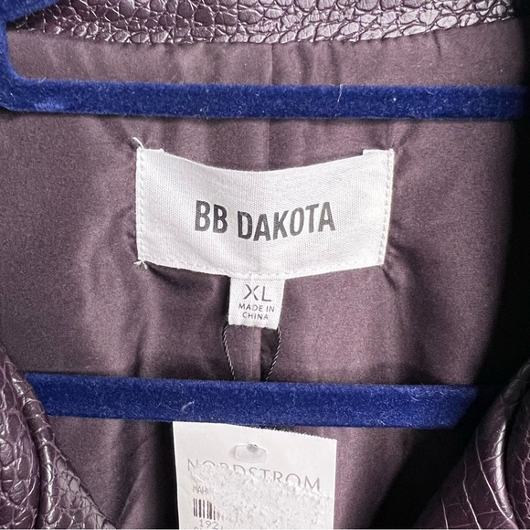 NWT BB Dakota by Steve Madden Bomber Jacket Purple XL - Picture 11 of 15